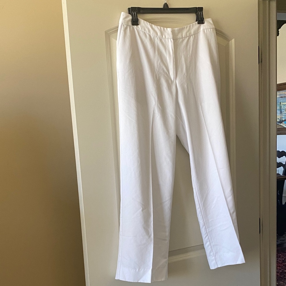 Izod Men's White Dress Pants